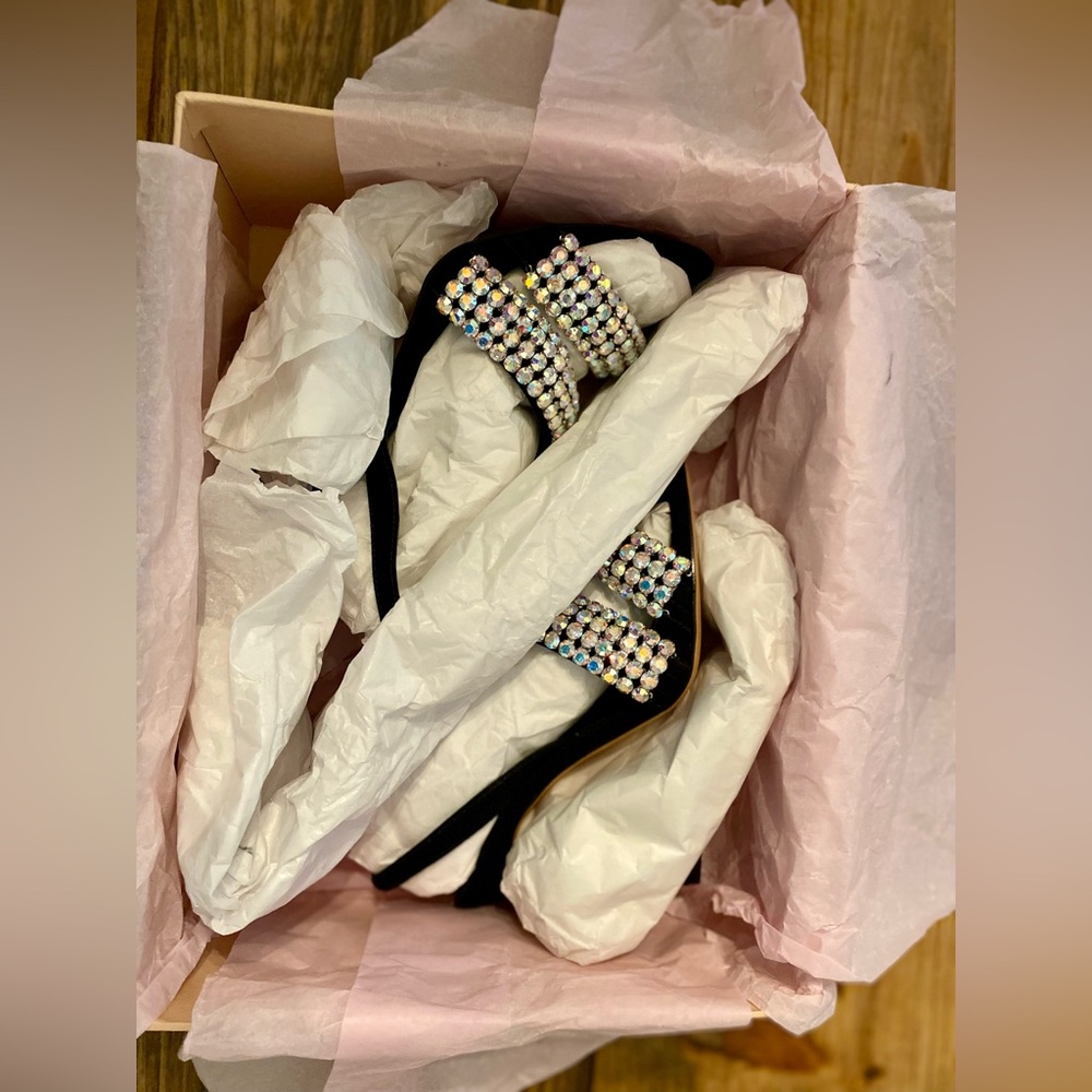 Alexandre Birman size 36 Stunning full of highly quality Swarovski crystals - Picture 8 of 12